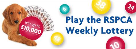 rspca weekly lottery|rspca weekly lottery results.